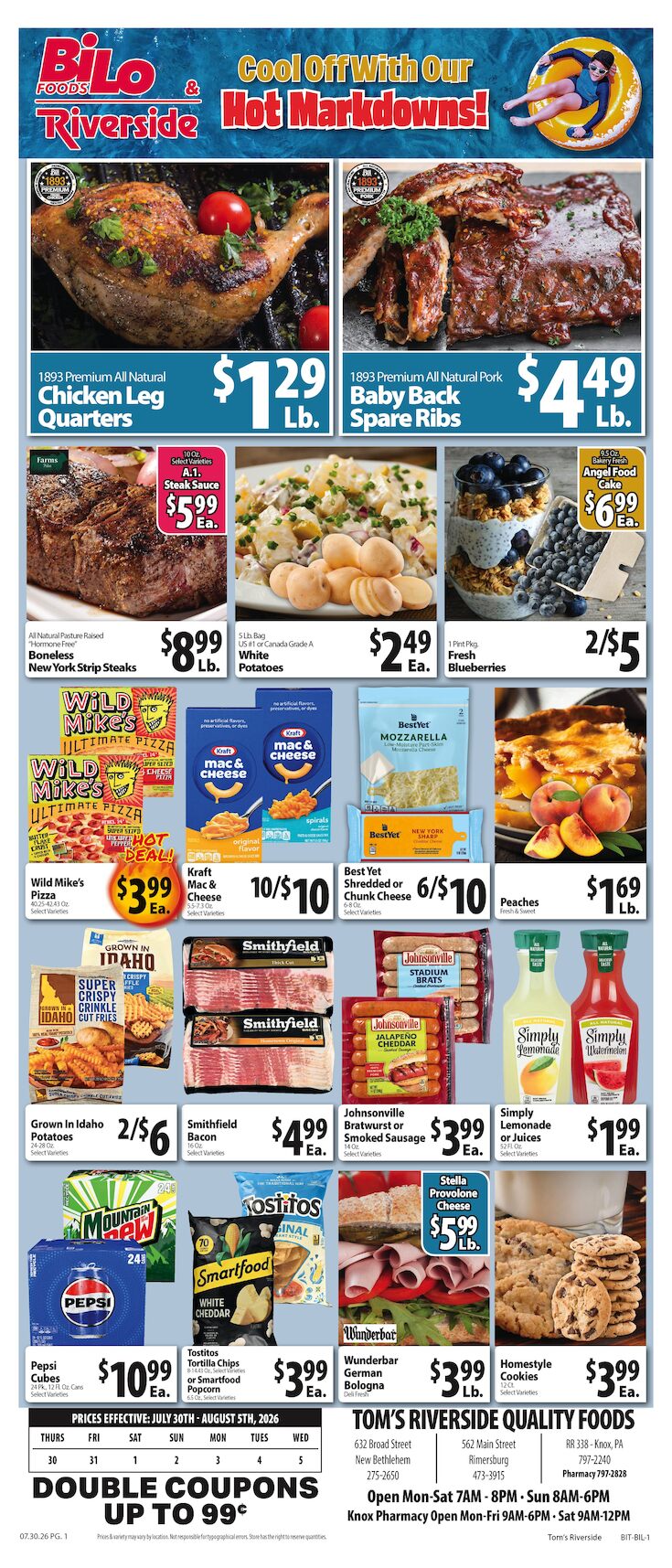 Print Weekly Specials